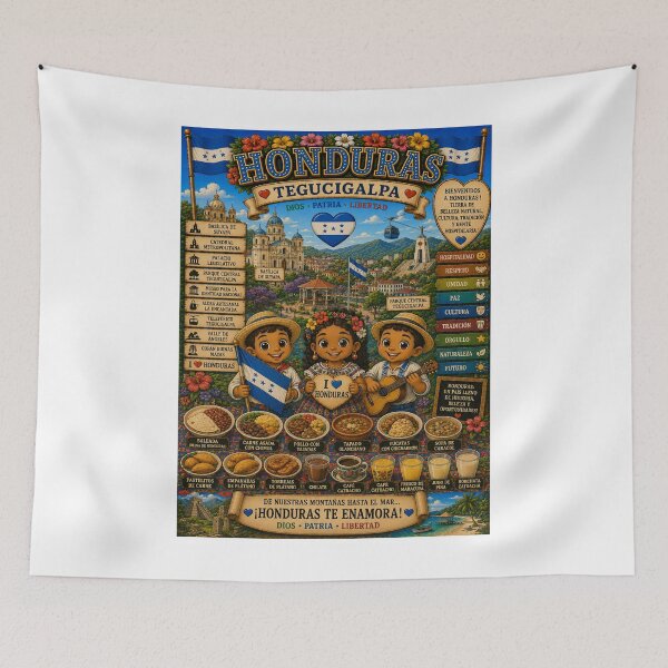 Item preview, Tegucigalpa, Honduras – Nature, Traditions and Beauty designed and sold by Cifi64.