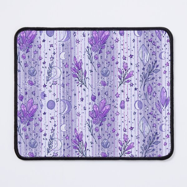 Item preview, Mystic Crystals and Moon Phases Cute Crayon Pattern designed and sold by VectorForge.