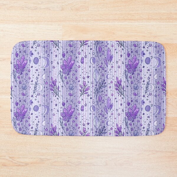 Item preview, Mystic Crystals and Moon Phases Cute Crayon Pattern designed and sold by VectorForge.