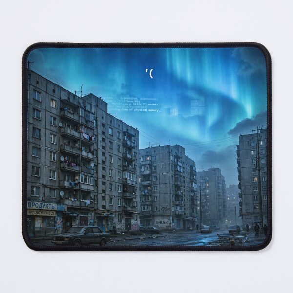 Item preview, BSOD Over Brutalist City designed and sold by Late Theory.