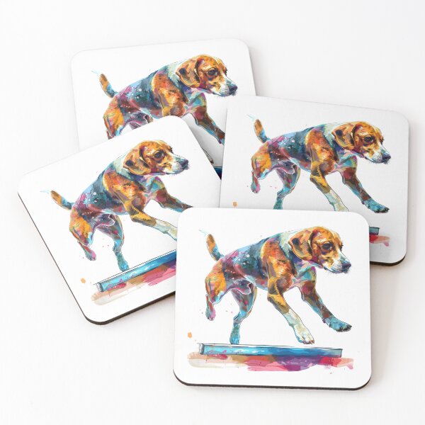 Item preview, Beagle Dog | Cute Puppy Aesthetic Art designed and sold by Mandayartstudio.