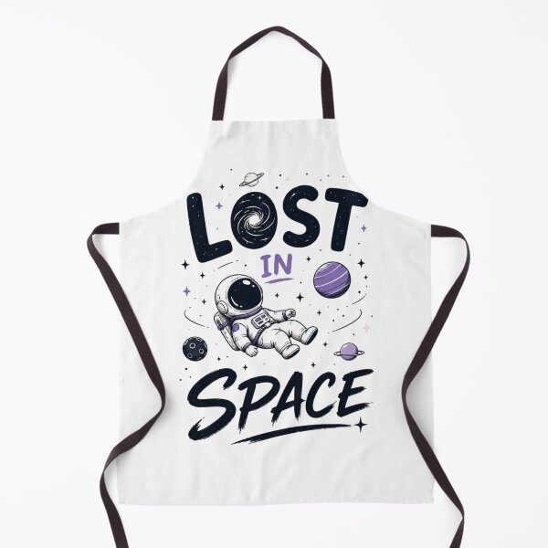 Item preview, Lost In Space Cute Astronaut Cosmic Typography | Kawaii Galaxy Space Aesthetic Design designed and sold by Sanika arts .