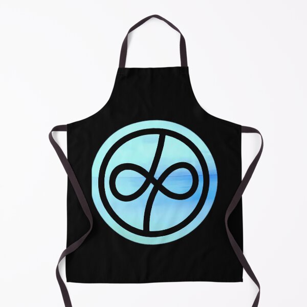 Item preview, Purple Infinity Symbol Blue Circle Emblem designed and sold by noippo.