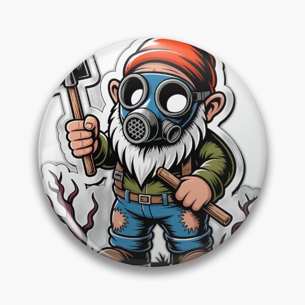 Item preview, Apocalyptic Gnome Survivalist Whimsical Art designed and sold by AVACL0.