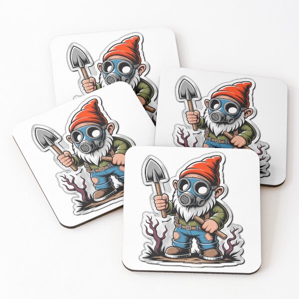 Item preview, Apocalyptic Gnome Survivalist Whimsical Art designed and sold by AVACL0.