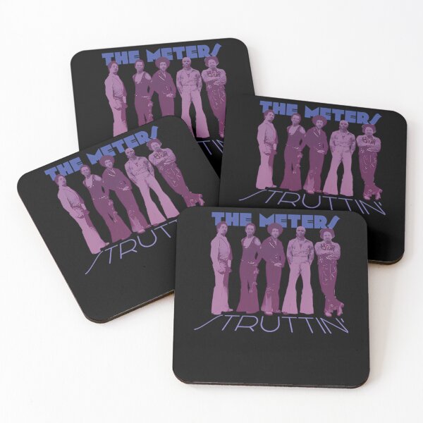 Item preview, The Meters Struttin Purple Silhouette Band designed and sold by A Better Day.