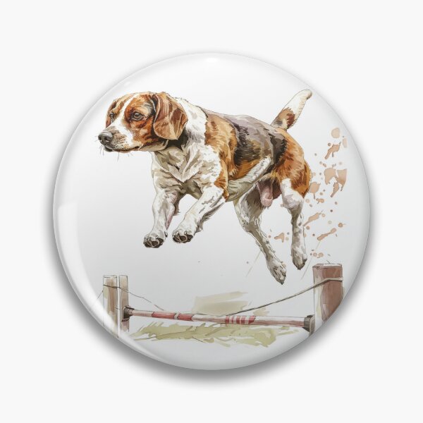 Item preview, Beagle Dog | Cute Puppy Aesthetic Art designed and sold by Mandayartstudio.