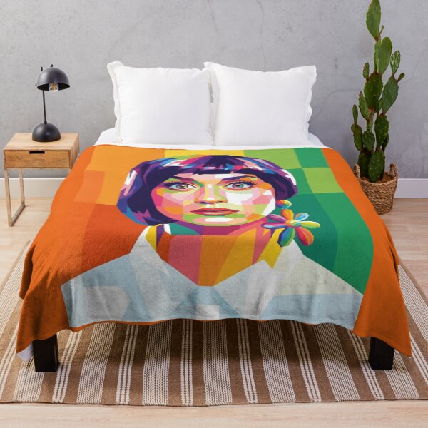 Item preview, Katy Perry Colorful Geometric Portrait designed and sold by Vicky021.