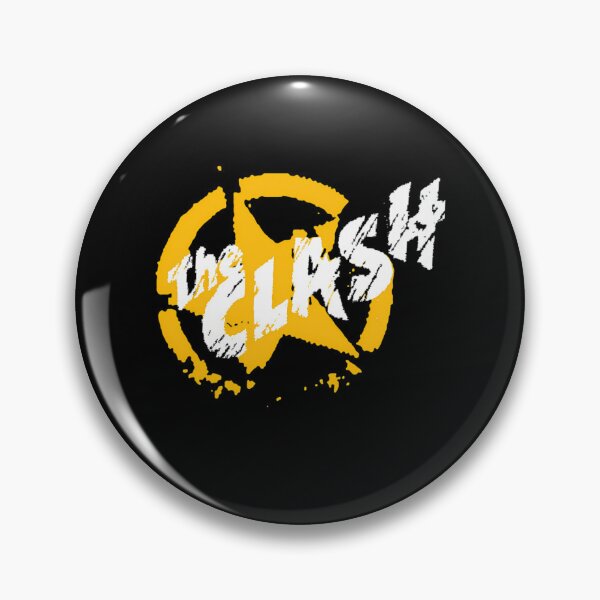 Artikelvorschau, The Clash Yellow Star und White Brush entworfen und verkauft von A Better Day.