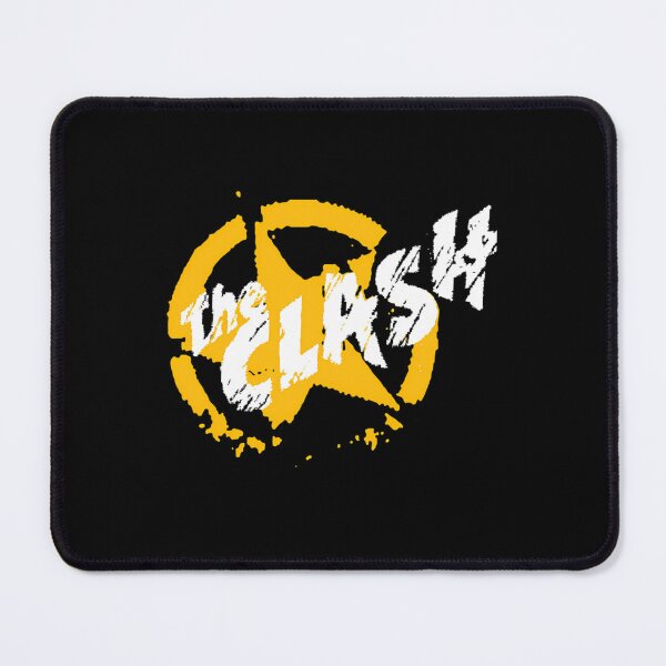 Item preview, The Clash Yellow Star and White Brush designed and sold by A Better Day.