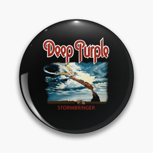 Item preview, Deep Purple Stormbringer Flying Pegasus Cloudscape designed and sold by A Better Day.