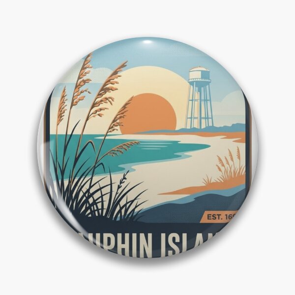 Item preview, Dauphin Island Alabama designed and sold by DetourDgn.