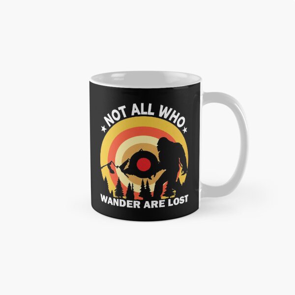 Item preview, Bigfoot Silhouette Mountain Retro Sunset designed and sold by nayafiknania.