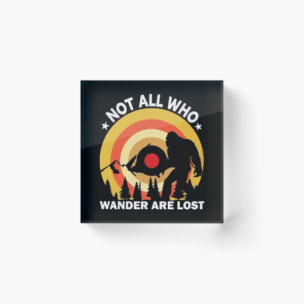 Item preview, Bigfoot Silhouette Mountain Retro Sunset designed and sold by nayafiknania.