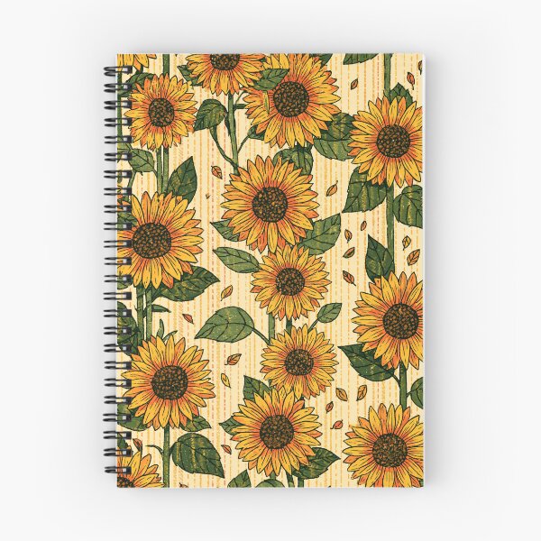 Item preview, Vintage Sunflowers Pattern Cute Crayon Style designed and sold by VectorForge.