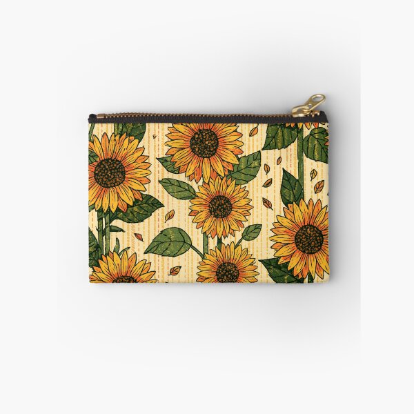 Item preview, Vintage Sunflowers Pattern Cute Crayon Style designed and sold by VectorForge.