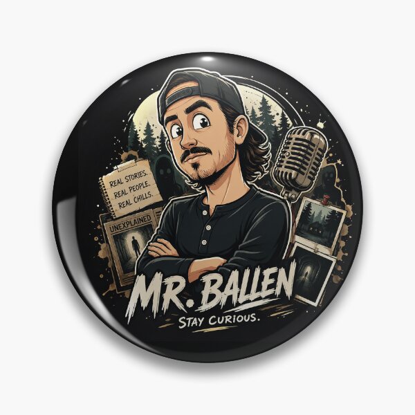 Item preview, Mr. Ballen Horror Story Podcast Fan Art designed and sold by Abidel.