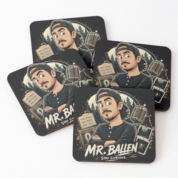 Item preview, Mr. Ballen Horror Story Podcast Fan Art designed and sold by Abidel.