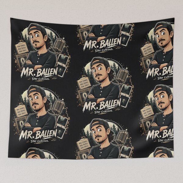 Item preview, Mr. Ballen Horror Story Podcast Fan Art designed and sold by Abidel.