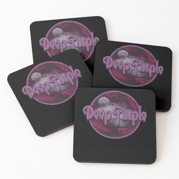 Item preview, Deep Purple Moonlit Night and Clouds Purple Textured Circle designed and sold by A Better Day.
