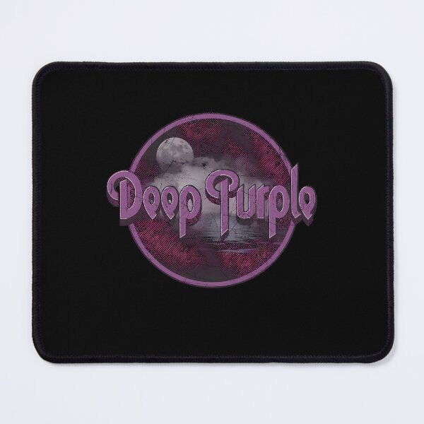 Item preview, Deep Purple Moonlit Night and Clouds Purple Textured Circle designed and sold by A Better Day.
