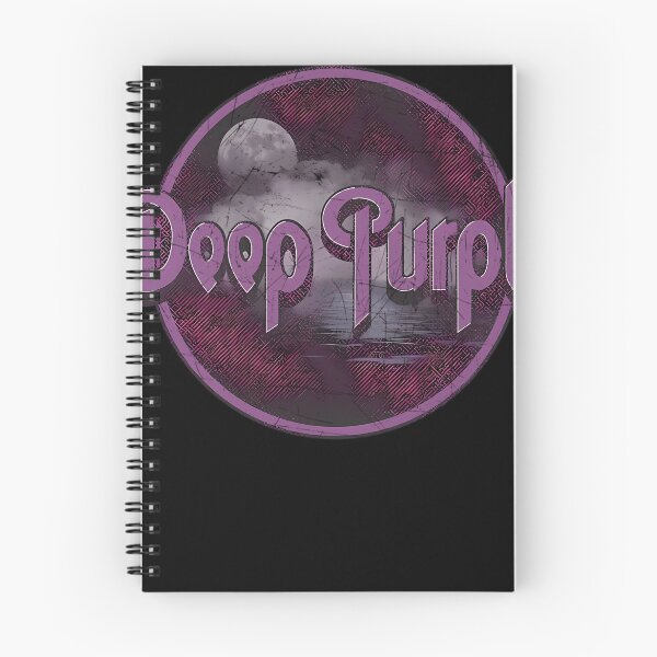 Item preview, Deep Purple Moonlit Night and Clouds Purple Textured Circle designed and sold by A Better Day.