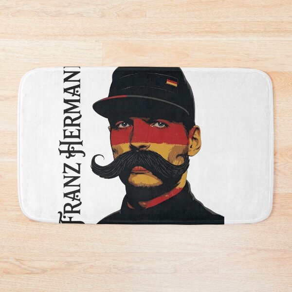 Item preview, Portrait Man Mustache German Flag Colors  designed and sold by PlanetSerpo.