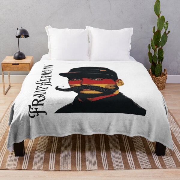 Item preview, Portrait Man Mustache German Flag Colors designed and sold by PlanetSerpo.