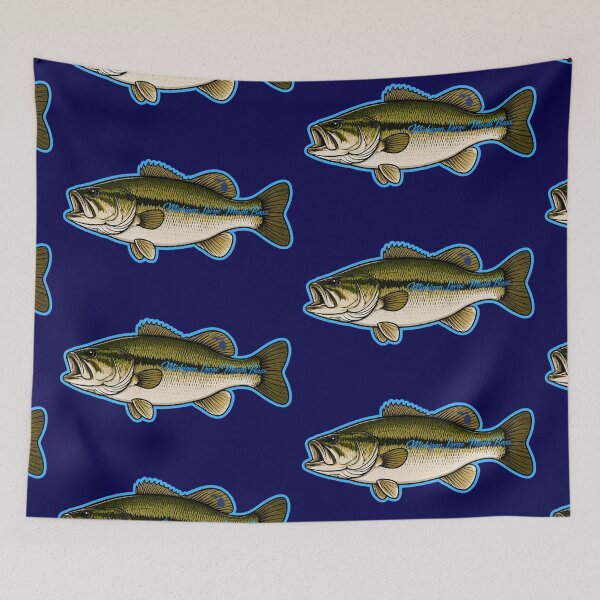 Item preview, Michigan Largemouth Bass | Freshwater Fish Artwork designed and sold by FreshWaterWares.