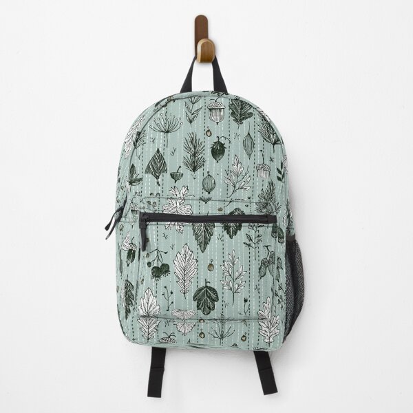 Item preview, Forest Wildlife Leaves and Acorns Botanical Pattern designed and sold by VectorForge.
