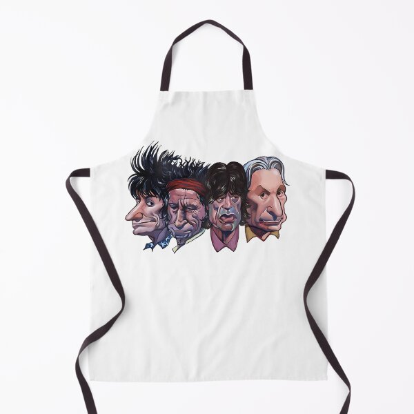 Item preview, The Rolling Stones Caricature Rock Band Members Portrait designed and sold by A Better Day.