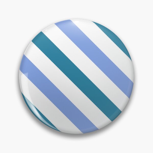 Item preview, Ocean blue diagonal striped pattern  designed and sold by Pattern Petals.