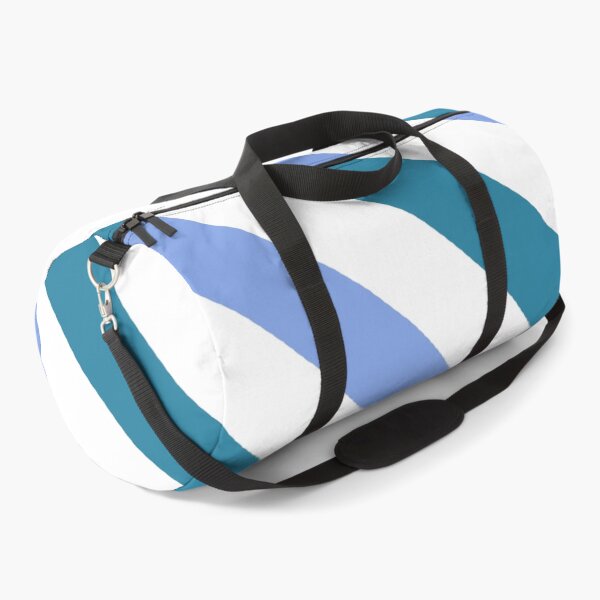 Item preview, Ocean blue diagonal striped pattern  designed and sold by Pattern Petals.