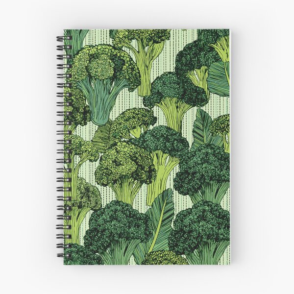 Item preview, Fresh Green Broccoli Vegetable Cute Crayon Pattern designed and sold by VectorForge.