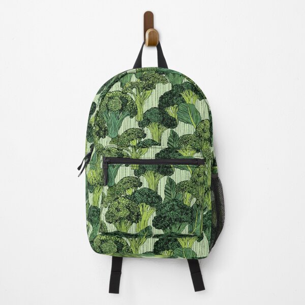 Item preview, Fresh Green Broccoli Vegetable Cute Crayon Pattern designed and sold by VectorForge.