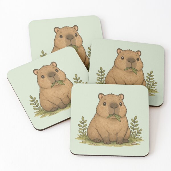Item preview, Cute Chill Capybara designed and sold by MellowMunchkins.