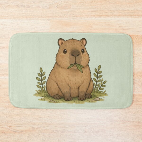 Item preview, Cute Chill Capybara designed and sold by MellowMunchkins.