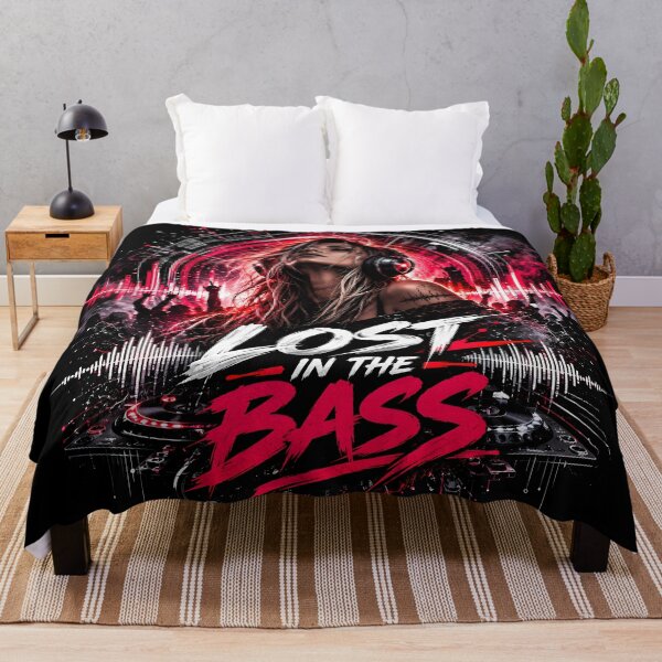 Item preview, Lost in the Bass – Electronic Music & Rave Vibes designed and sold by Peter Kaul.
