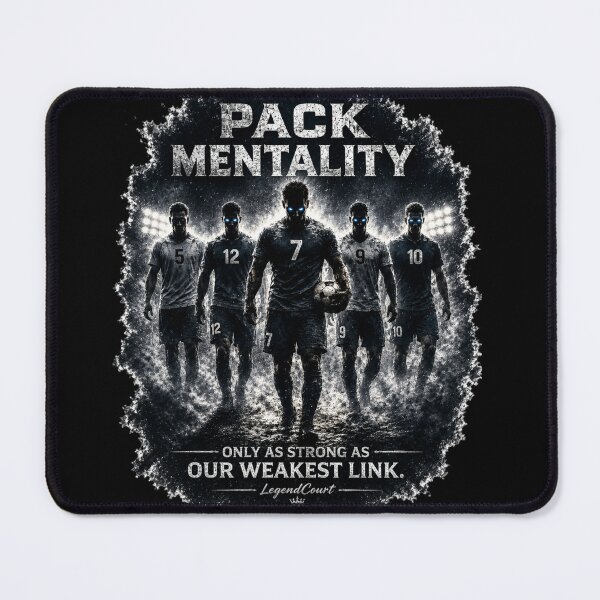 Item preview, Pack Mentality Soccer Team Motivation Shirt designed and sold by LegendCourt.