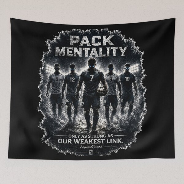 Item preview, Pack Mentality Soccer Team Motivation Shirt designed and sold by LegendCourt.
