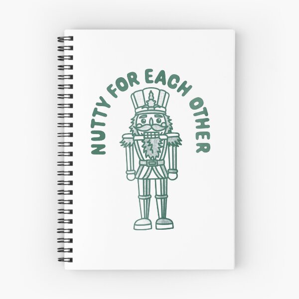 Item preview, Nutty for Each Other Christmas Nutcracker Illustration designed and sold by nayafiknania.