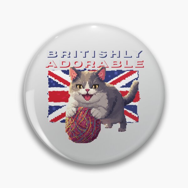 Item preview, Britishly Adorable designed and sold by TeeHee Puns.
