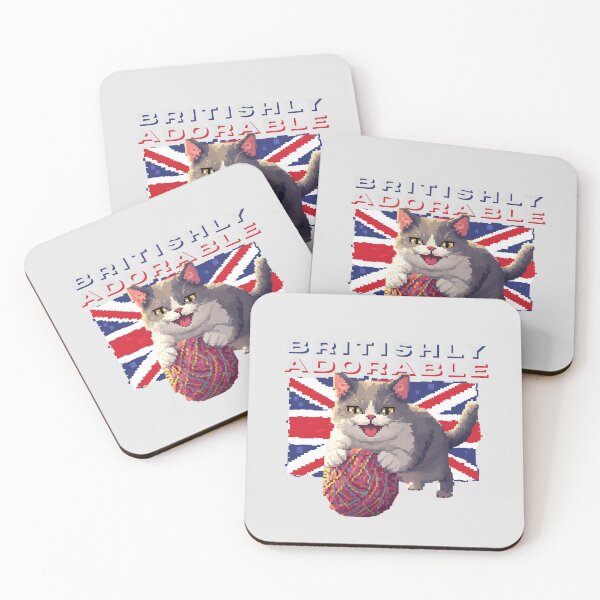 Item preview, Britishly Adorable designed and sold by TeeHee Puns.