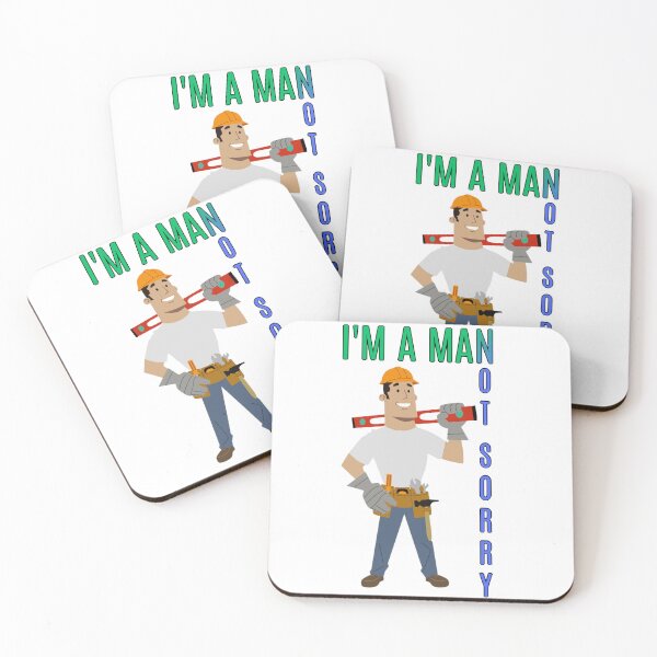 Item preview, I'm a man! not sorry! designed and sold by Goode-sense2025.