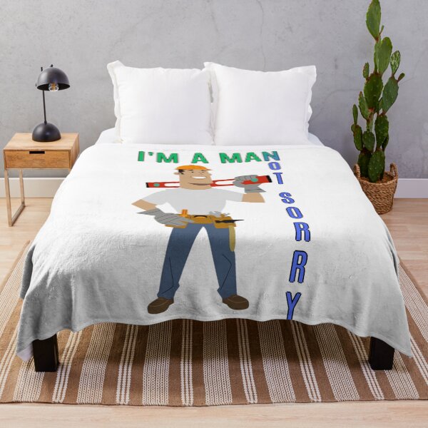 Item preview, I'm a man! not sorry! designed and sold by Goode-sense2025.
