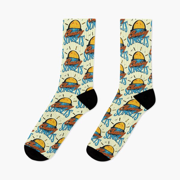 Item preview, Chasing Sunsets California Surf Beach Blue Ocean Palm Trees Art designed and sold by illeN-Art-World.
