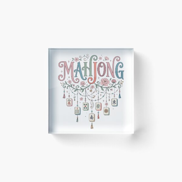 Item preview, mahjong designed and sold by hautehub.