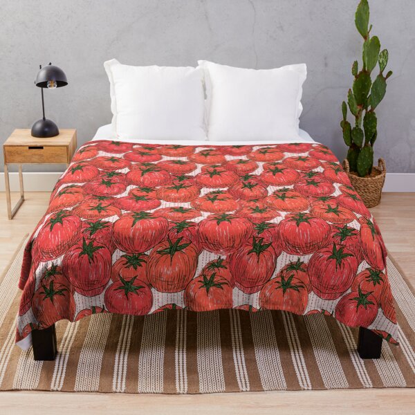 Item preview, Juicy Red Tomatoes Garden Cute Crayon Pattern designed and sold by VectorForge.