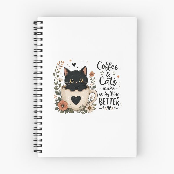 Item preview, El café y los gatos lo mejoran todo. designed and sold by ampotski.