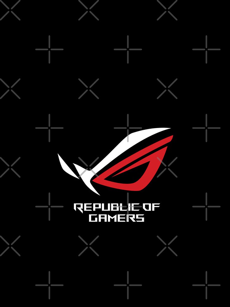 Thumbnail 4 of 4, iPhone Case, Enjoy ROG Gaming Logo Sticker Merchandise designed and sold by gregaulding.